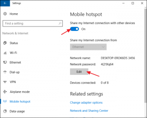 windows chromecast settings