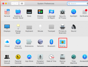 mac os settings